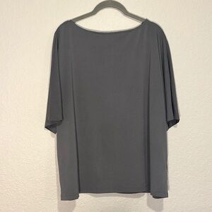 H&M Grey Oversized Batwing Top – Size L